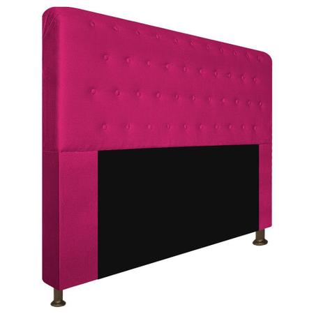 Cabeceira Estofada Brenda 160 cm para Cama Queen Size com Botonê Suede Pink - KDAcanto Imagem de Cabeceira Estofada Brenda 160 cm para Cama Queen Size com Botonê Suede Pink