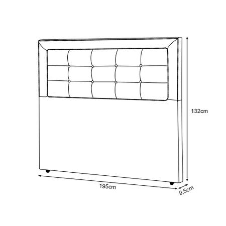 Cabeceira Estofada Cama King Casal Queen Capitonê Grécia 195cm Veludo Bege - Luxo Estofados Imagem de Cabeceira Estofada Cama King Casal Queen Capitonê Grécia 195cm Veludo Bege - Luxo Estofados