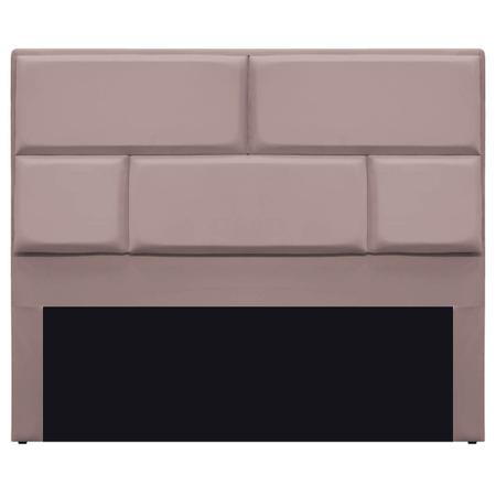 Imagem de Cabeceira King Brick P02 195 cm para cama Box Linho - Amarena Móveis