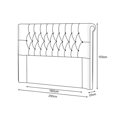 Cabeceira Painel Estofada Box para Cama King Casal Capitonê New 2m Veludo Azul - Luxo Estofados Imagem de Cabeceira Painel Estofada Box para Cama King Casal Capitonê New 2m Veludo Azul - Luxo Estofados