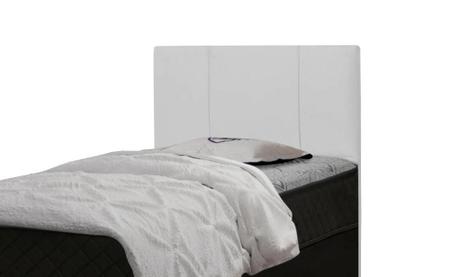 Imagem de Cabeceira Para Cama Box Donna Solteiro 0,90cm Laminado Branco - FdECOR