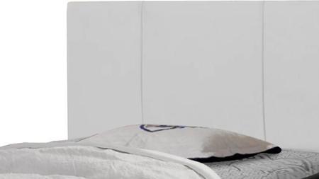 Imagem de Cabeceira Para Cama Box Donna Solteiro 0,90cm Laminado Branco - FdECOR