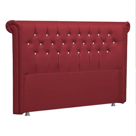 Imagem de Cabeceira Queen Brescia P04 160 cm Suede - Doce Sonho Móveis