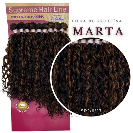 Imagem de Cabelo Bio Vegetal Cacheado Linha Supreme Hair Marta 280 Gramas 55cm