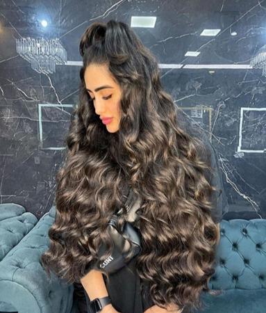 Cabelo Brasileiro Do Sul Preto Natural Liso - Mona Moça Cabelos