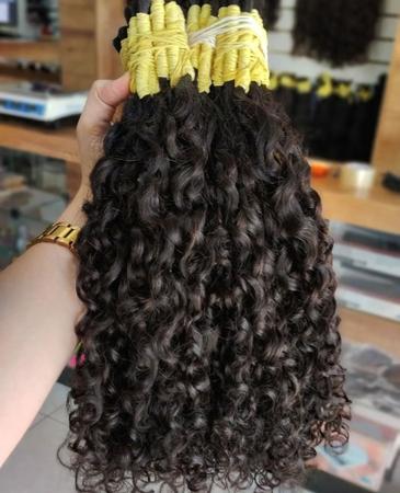 Emol pacotes de cabelo brasileiro cacheado, 100% humano, mechas de extensão  de cor natural, 3/4 peças, fornecedores de cabelo atacado
