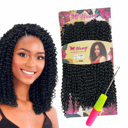 Cabelo Cacheado Afro Bio Orgânico 300 gramas Crochet Braid - Weng - Mega  Hair - Magazine Luiza