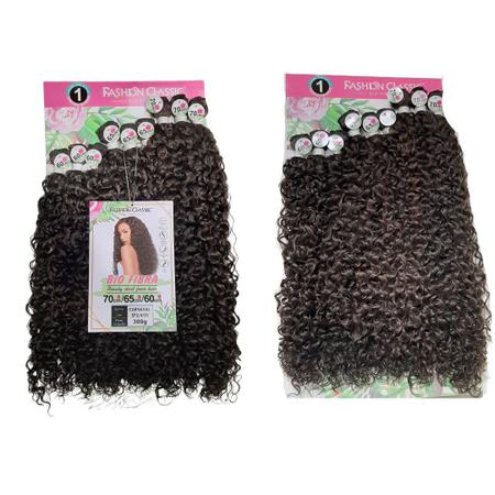 Cabelo Bio Orgânico Cacheado Mega Hair Premium Original - R$ 69,99