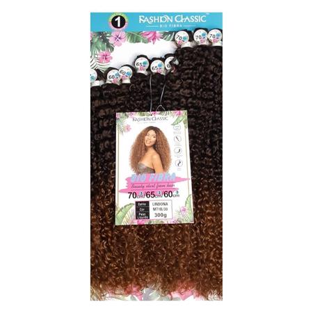 Cabelo Cacheado Bio Fibra Lindona Fashion Classic Longo Tela