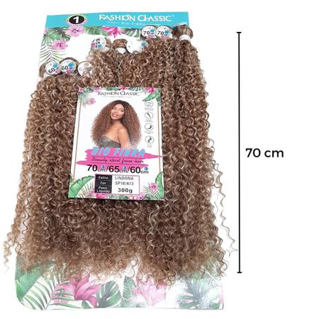 Cabelo Bio Orgânico Lindona - Fashion Classic - Cacheado