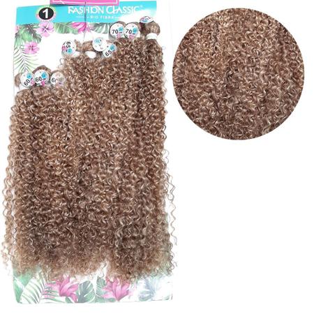 Cabelo Cacheado Bio Fibra Lindona Fashion Classic Longo Tela