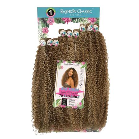 Cabelo Cacheado Bio Fibra Lindona Fashion Classic 70cm COR SP18/613 - Mega  Hair - Magazine Luiza, cabelo lindona bio fibra 