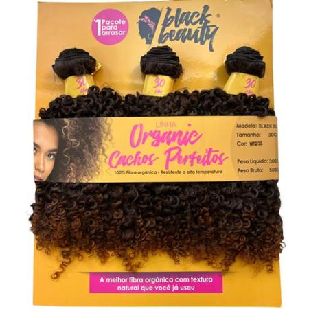 Imagem de Cabelo Cacheado Goivo Black Incrível 300g - Black Beauty