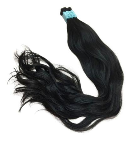 Cabelo Humano 75/80 Cm 100g Leve Ondas - Jkbellus Imagem de Cabelo Humano 75/80 Cm 100g Leve Ondas