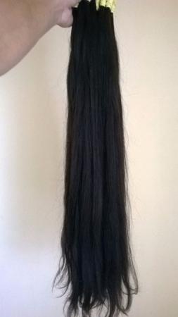 Imagem de Cabelo Humano 75/80 Cm 100g Leve Ondas