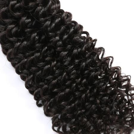 Cabelo Humano Cacheado Tecido Telado 50 Cm 100 Gramas - Jkbellus Imagem de Cabelo Humano Cacheado Tecido Telado 50 Cm 100 Gramas