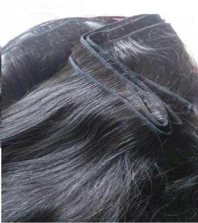 Imagem de Cabelo Humano Liso Natural Em Tela Mega Hair 70cm 100gramas.