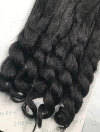 Cabelo Jumbo para trança com cachos nas pontas Boho 210g 60cm