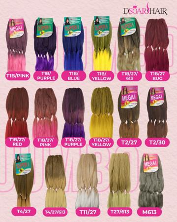 Cabelo jumbo jumbão AFRICAN BEAUTY 400Gr para tranças box braids - Mega Hair  - Magazine Luiza