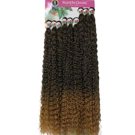 Cabelo Cacheado Bio Orgânico Fogosa 300gr Cor Sp1/27 Castanho Com Mel