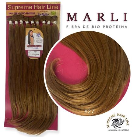 Imagem de Cabelo Orgânico Bio Proteína Modelo Marli Ser Mulher 320 gramas Entrelace 70 cm