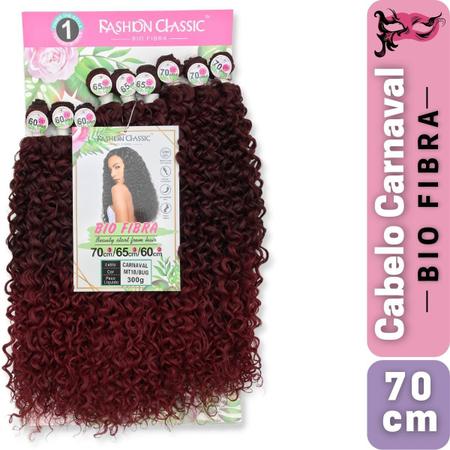 Cabelo Bio Fibra Selena Sleek Brazilian Virgin Hair Aplique Bio