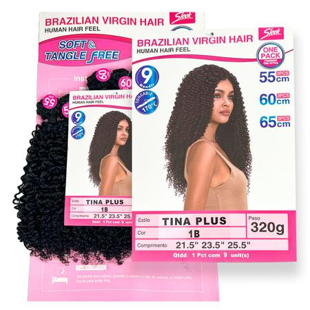 Cabelo Bio Orgânico Cacheado Mega Hair Premium Original - R$ 69,99