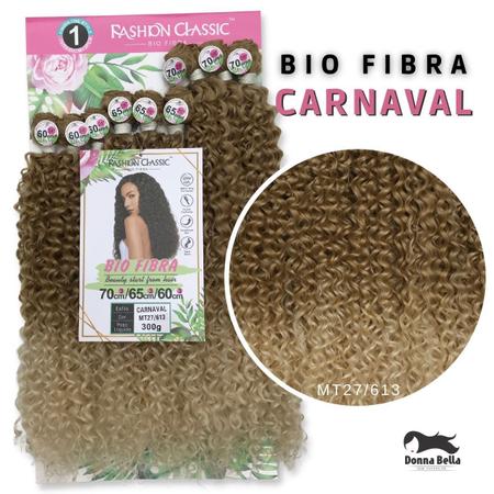 RESULTADO ENTRELACE 2 PACOTES CABELO CARNAVAL (BIO FIBRA FASHION CLASSIC-  FASHION LINE BIO VEGETAL) 