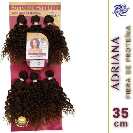 Cabelo Orgânico Bio Vegetal Modelo Adriana Ser Mulher 35 Cm 200 g - Mega  Hair - Magazine Luiza