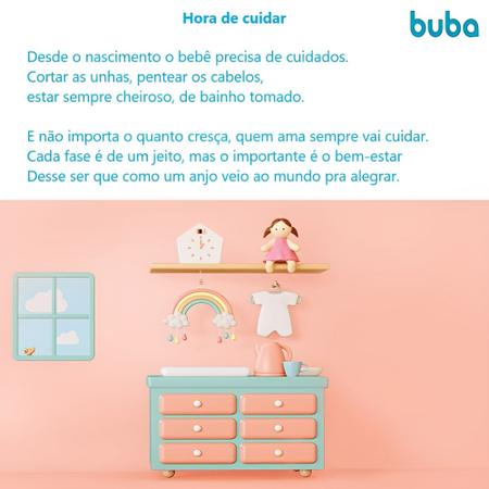 Kit 5 Peças Cabide De Veludo Antideslizante Bebê Buba