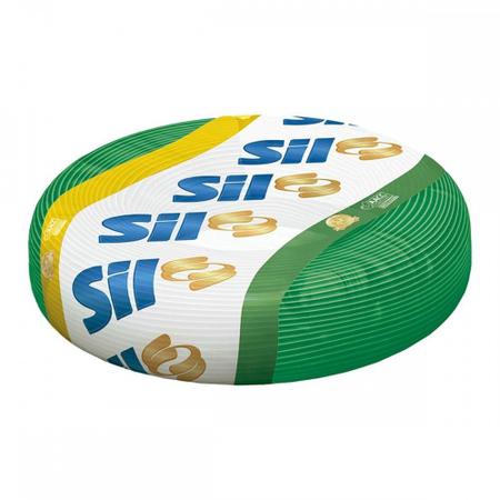 Cabinho Flexivel Sil 2,5Mm Verde Com 100M - SIL FIOS E CABOS Imagem de Cabinho Flexivel Sil 2,5Mm Verde Com 100M