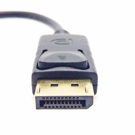 Imagem de Cabo Adaptador Conversor Displayport Para VGA para Notebok PC Monitor Projetor JC-CB-DVGA 621