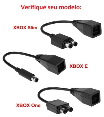 Imagem de Cabo Adaptador Fonte De Energia Xbox 360 Fat P/ Super Slim E