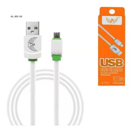 Imagem de Cabo Carregador dados Micro Usb V8 AL-305-V8 Turbo Reforçado - Altomex