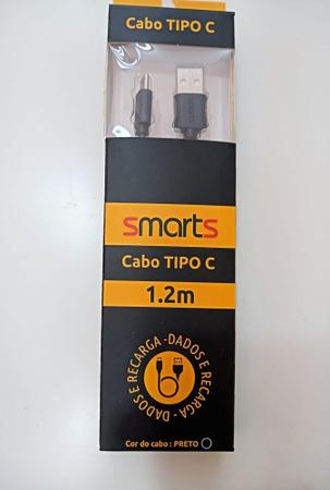 Imagem de Cabo carregador de celular tipo C - SMARTS
