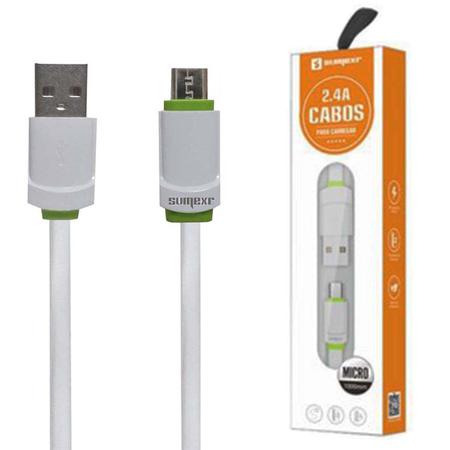 Cabo Carregador Para L G K40s Reforçado Micro Usb V8 - Sumexr Imagem de Cabo Carregador Para L G K40s Reforçado Micro Usb V8