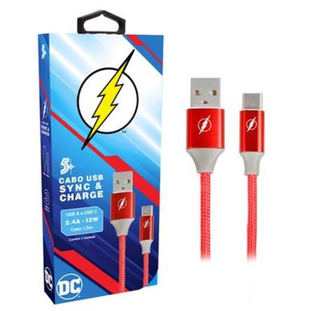 Imagem de Cabo Carregador Turbo 1,5M Usb-C The Flash