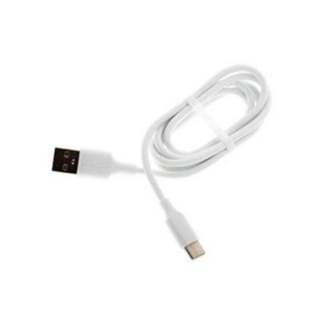Carregador USB + Cabo Type C Branco - emb. 1 un - Ksix