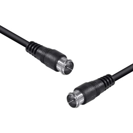 Cabo Coaxial Blindado Rf X Rf Macho 1,5M Di-285850 - T-Black Imagem de Cabo Coaxial Blindado Rf X Rf Macho 1,5M Di-285850