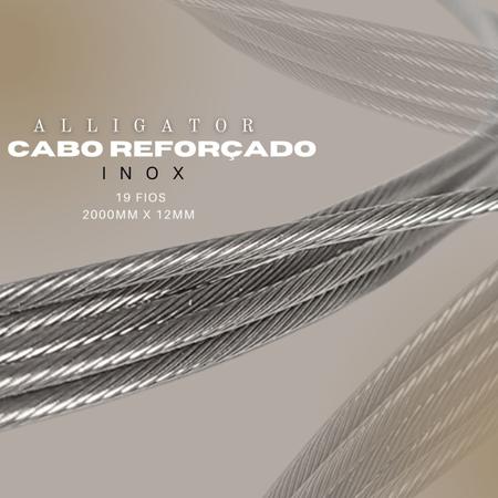 Imagem de Cabo De Câmbio Inox Alligator Para Mtb Speed Marcha 1.2 X 2.000mm Gravel MTB Speed Road Comprido Aço Inoxidável