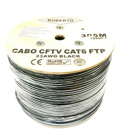 Imagem de Cabo De Rede (Cftv) Cat6 Externo Blindado 305M