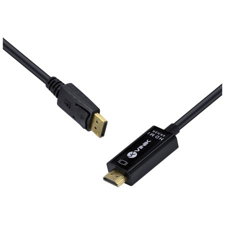 Imagem de Cabo Displayport 1.3 para HDMI 2.0 4K 30HZ ULTRA HD 2 Metros - H20DP13-2