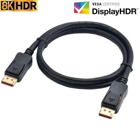 Cable 4m DisplayPort 1.4 Certificado 8K