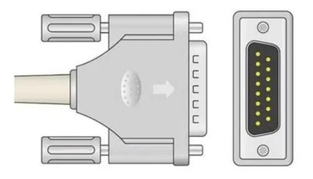 Imagem de Cabo Ecg Paciente 10 Vias Compatível Com Micromed Wincardio