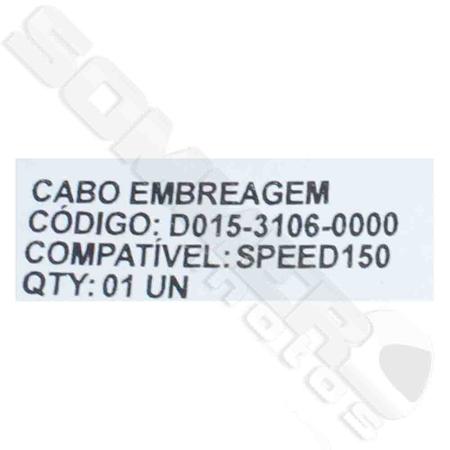 Imagem de Cabo Embreagem Dafra Speed 150 2008 a 2015 Mhx