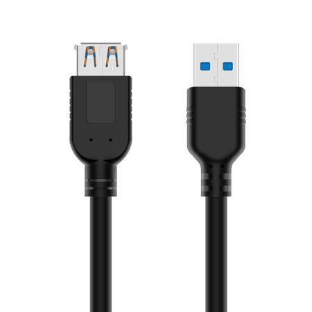 Imagem de Cabo Extensor USB 3.0 Am X Af, 3 Metros Plus Cable USBAF3030