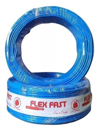 Imagem de Cabo Fio Flex Fast 4mm² 100mts 750v Cores Diversas