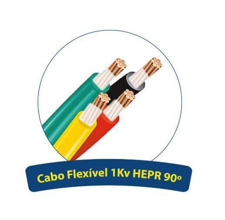 Imagem de Cabo Flexível HEPR 90ºC 10mm 100m 1kV Corfio
