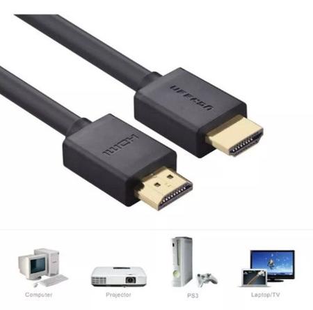 Cabo Hdmi 10m Metros Premium 2.0 Blindado Ultra FullHd 4k 3d Para Smart Tv  Note Pc Alta Definição 1080p Banhado a Ouro - Leffa Shop - Cabo HDMI -  Magazine Luiza