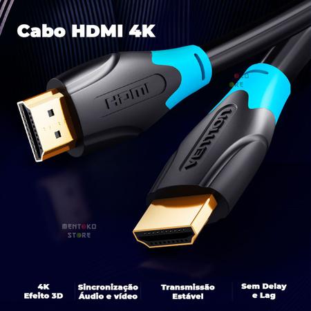 Imagem de Cabo HDMI 2.0 Premium Fullhd 4K Tv DVD Home 10m Vention